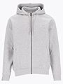 Twentyfour & Zip Hoodie U Lys Grå M