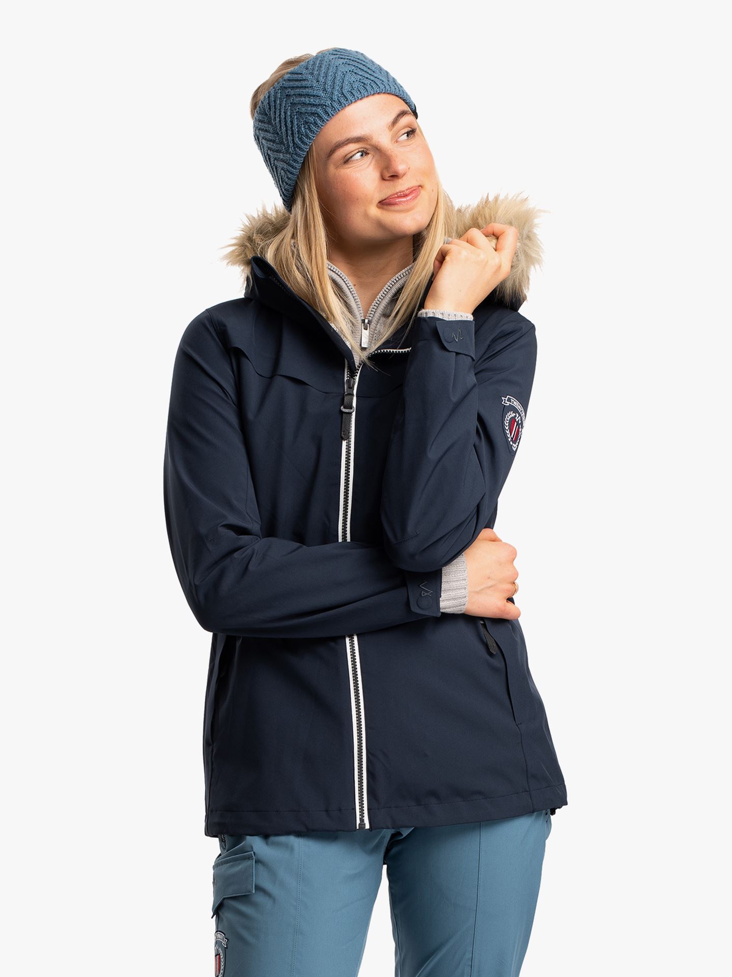 Twentyfour Finse 2.0 2-Lags Jakke D Blekkblå