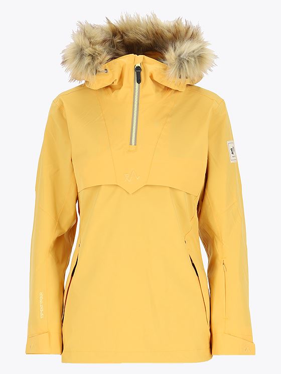 Twentyfour Finse 2.0 2-Lags Anorakk D Støvgul