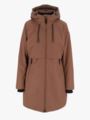 Twentyfour Mellow Vattert Parkas D Mokka