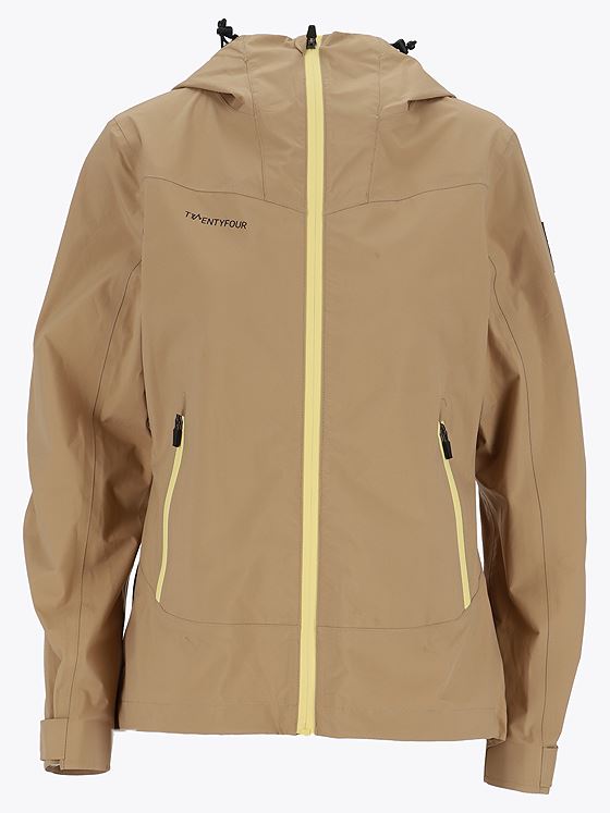 Twentyfour Loen 3-Lags Jakke D Lys Brun