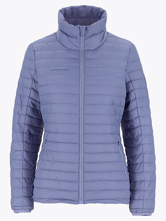 Twentyfour Loen Dunjakke D Blålilla