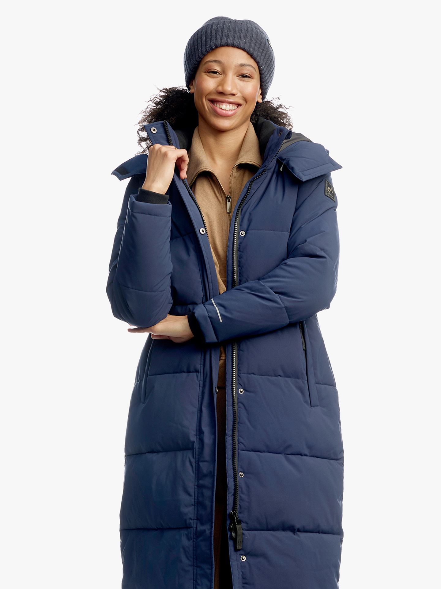 Twentyfour Mode Ada Parkas D Marineblå