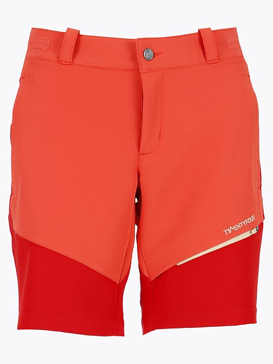 Twentyfour Flåm 2.0 LS Shorts D Klar Rød