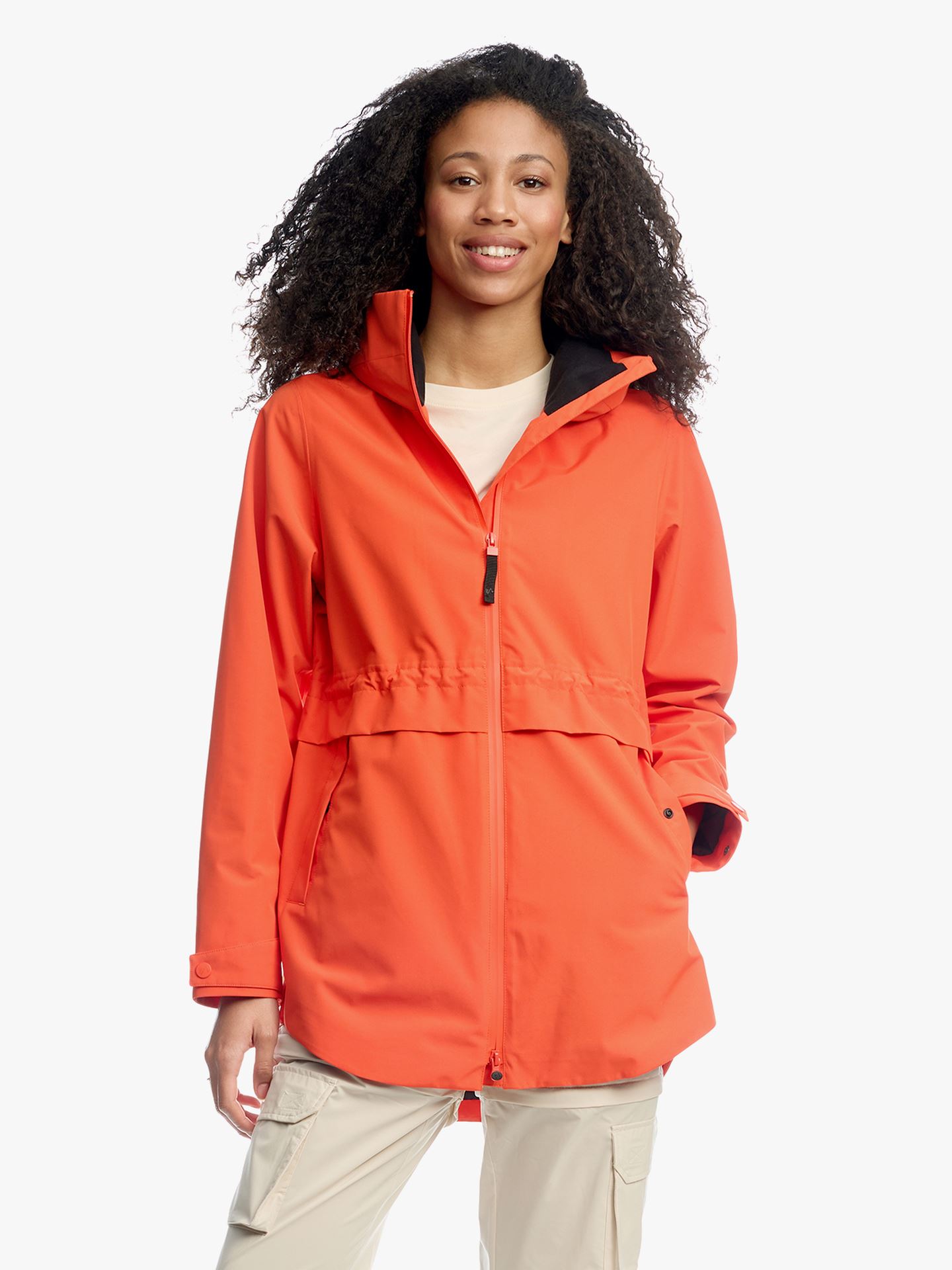 Twentyfour Mode 2L Skalljakke D Tomatrød