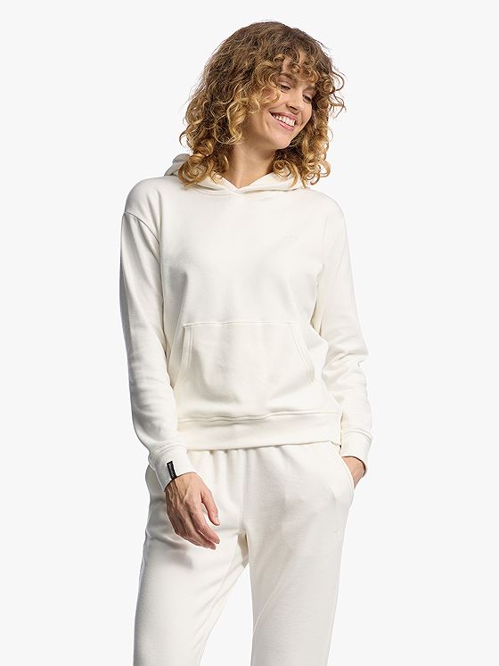 Twentyfour Mode Comfy Hoodie D Hvit