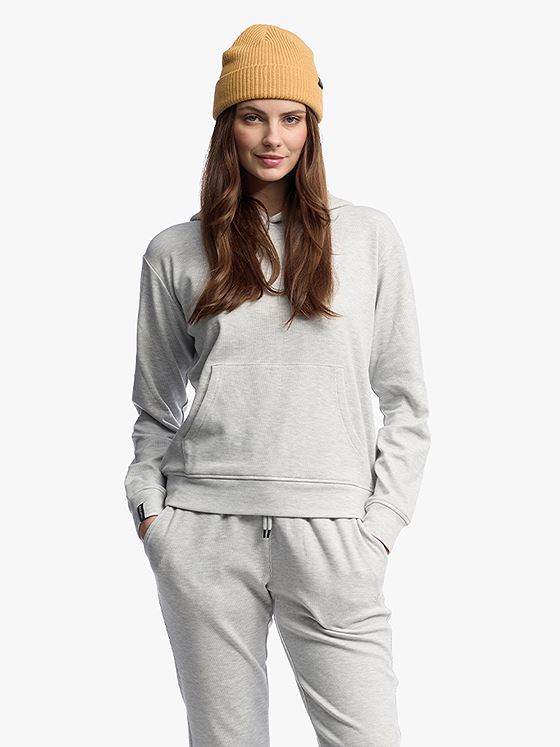 Twentyfour Mode Comfy Hoodie D Lys Grå M