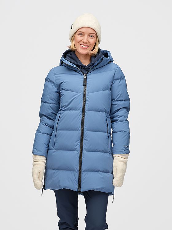 Twentyfour Mode Maya Dunparkas D Gråblå