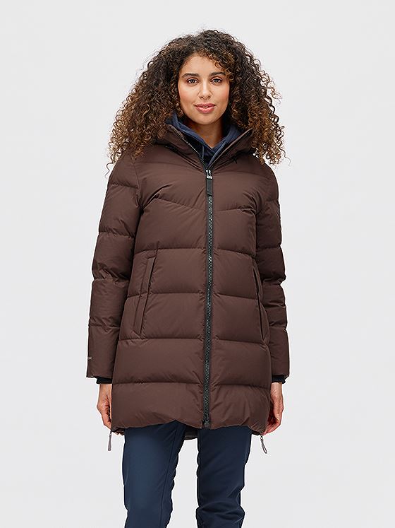 Twentyfour Mode Maya Dunparkas D Mørk Brun