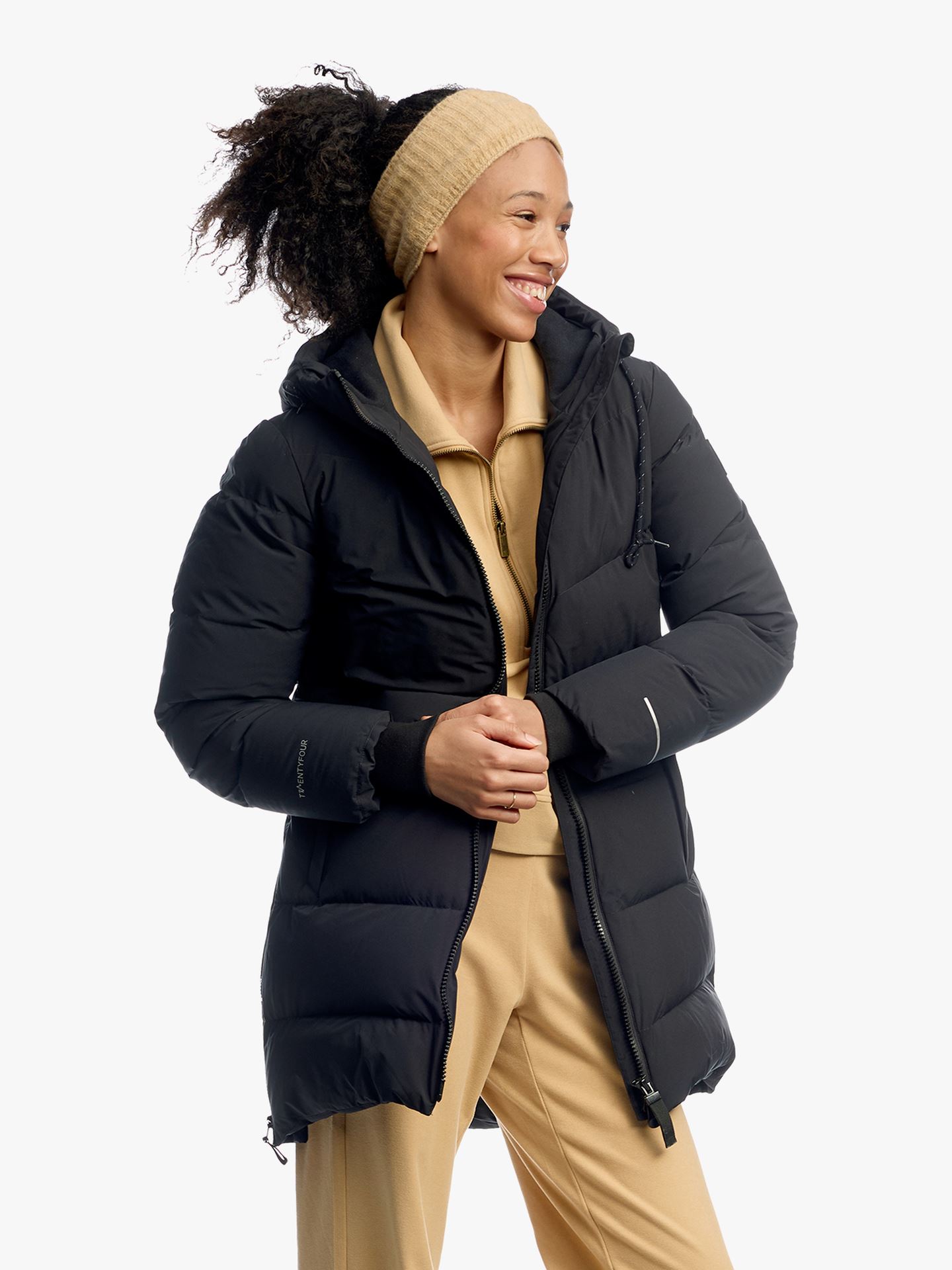 Twentyfour Mode Maya Dunparkas D Sort