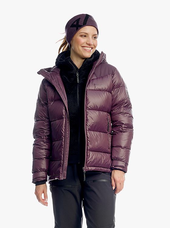 Twentyfour Isbre Dunjakke D Dyp Plomme
