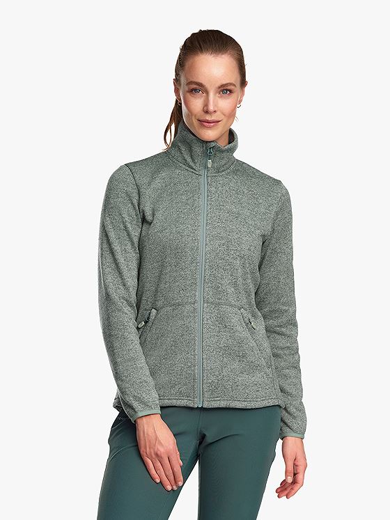 Twentyfour Finse Knitfleece D Mellomgrønn