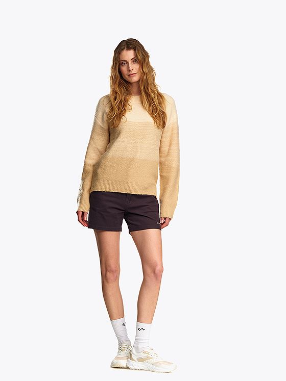 Twentyfour Mode Strikkegenser D Sand