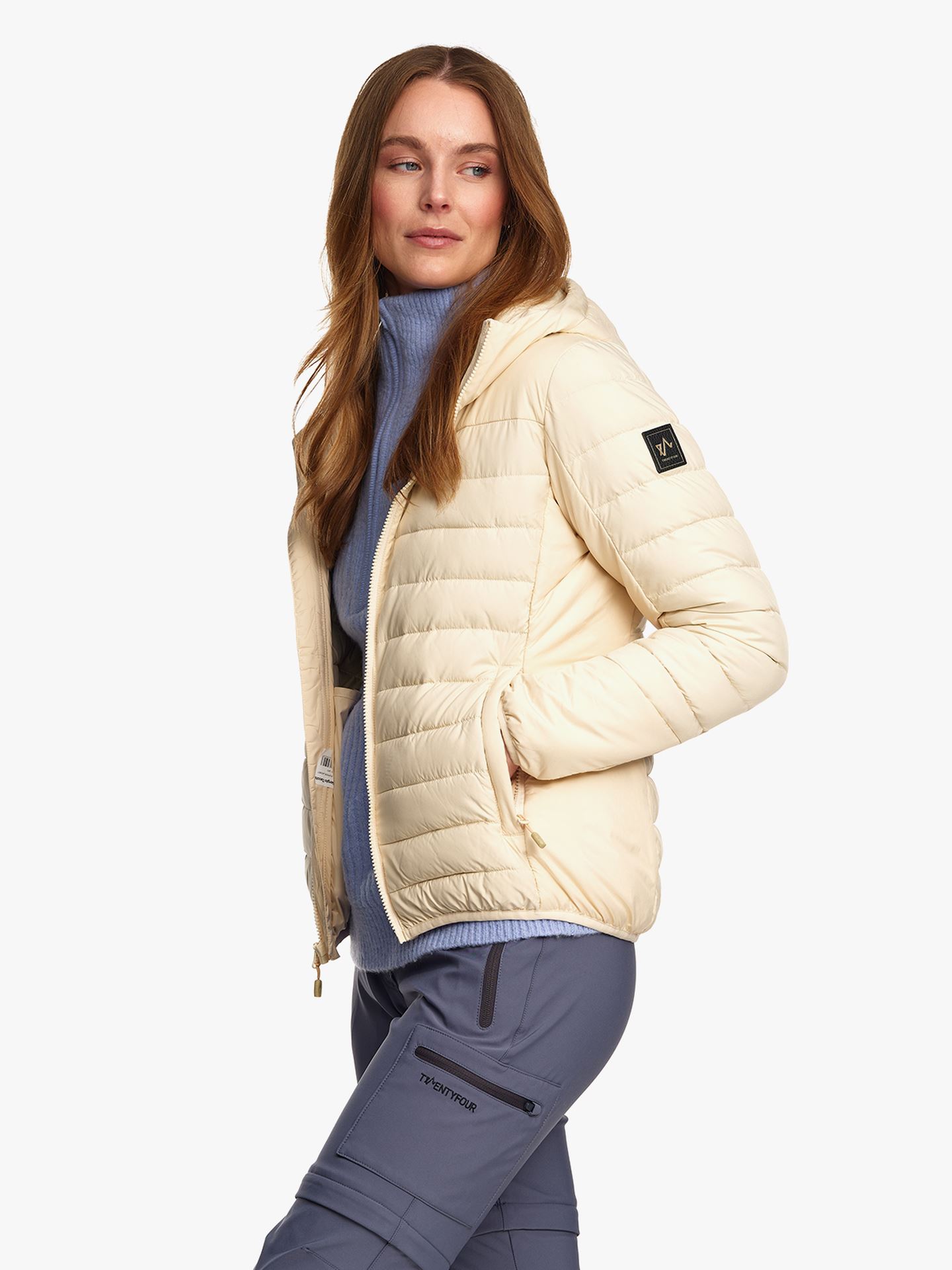 Twentyfour Mode Thermal Jakke D Gråhvit