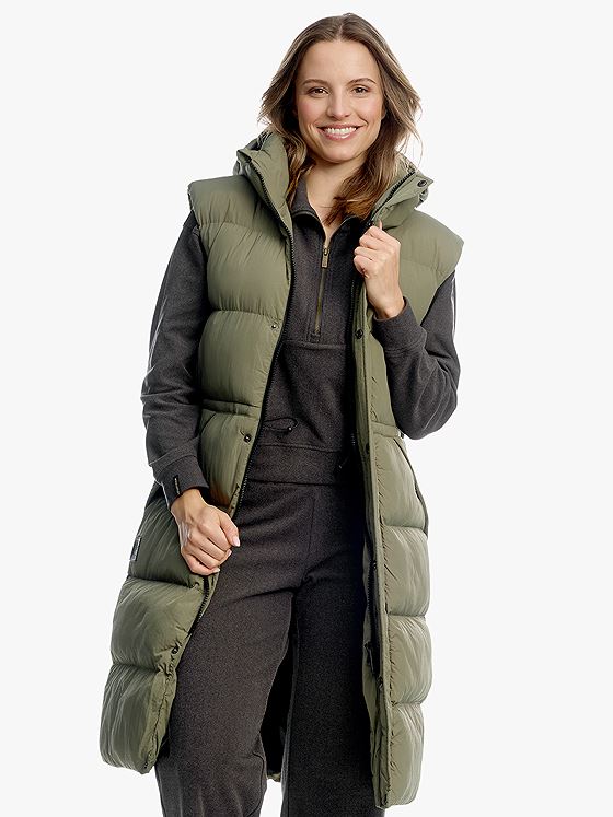 Twentyfour Mode Eva Puffy Vest D Furu