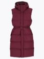 Twentyfour Mode Eva Puffy Vest D M Burgunder