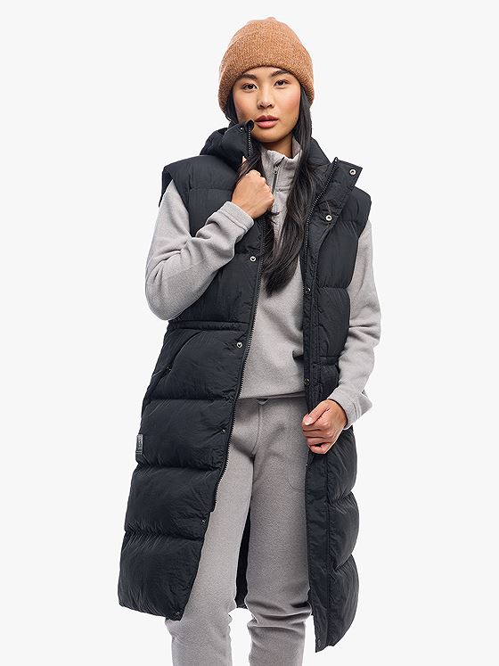 Twentyfour Mode Eva Puffy Vest D Sort