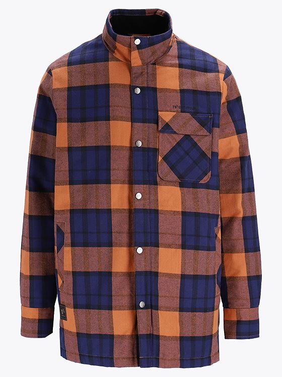 Twentyfour Mode Flannel Jakke U Mokka