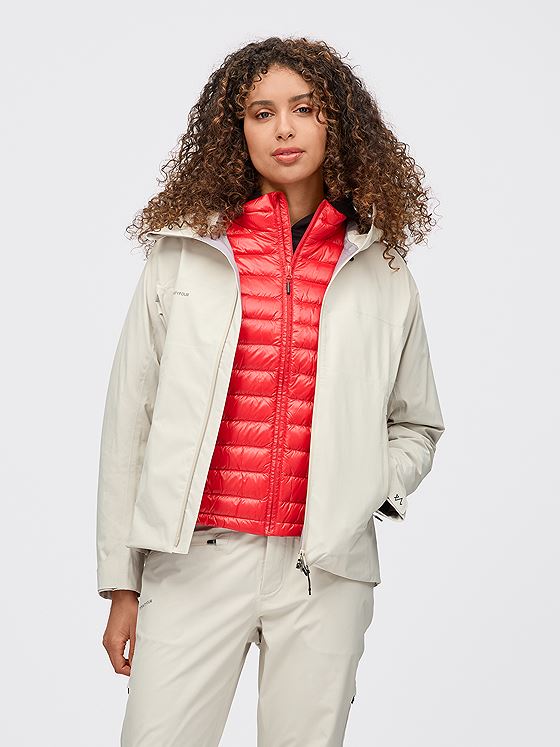 Twentyfour Venture 3L Skalljakke D Varm Grå