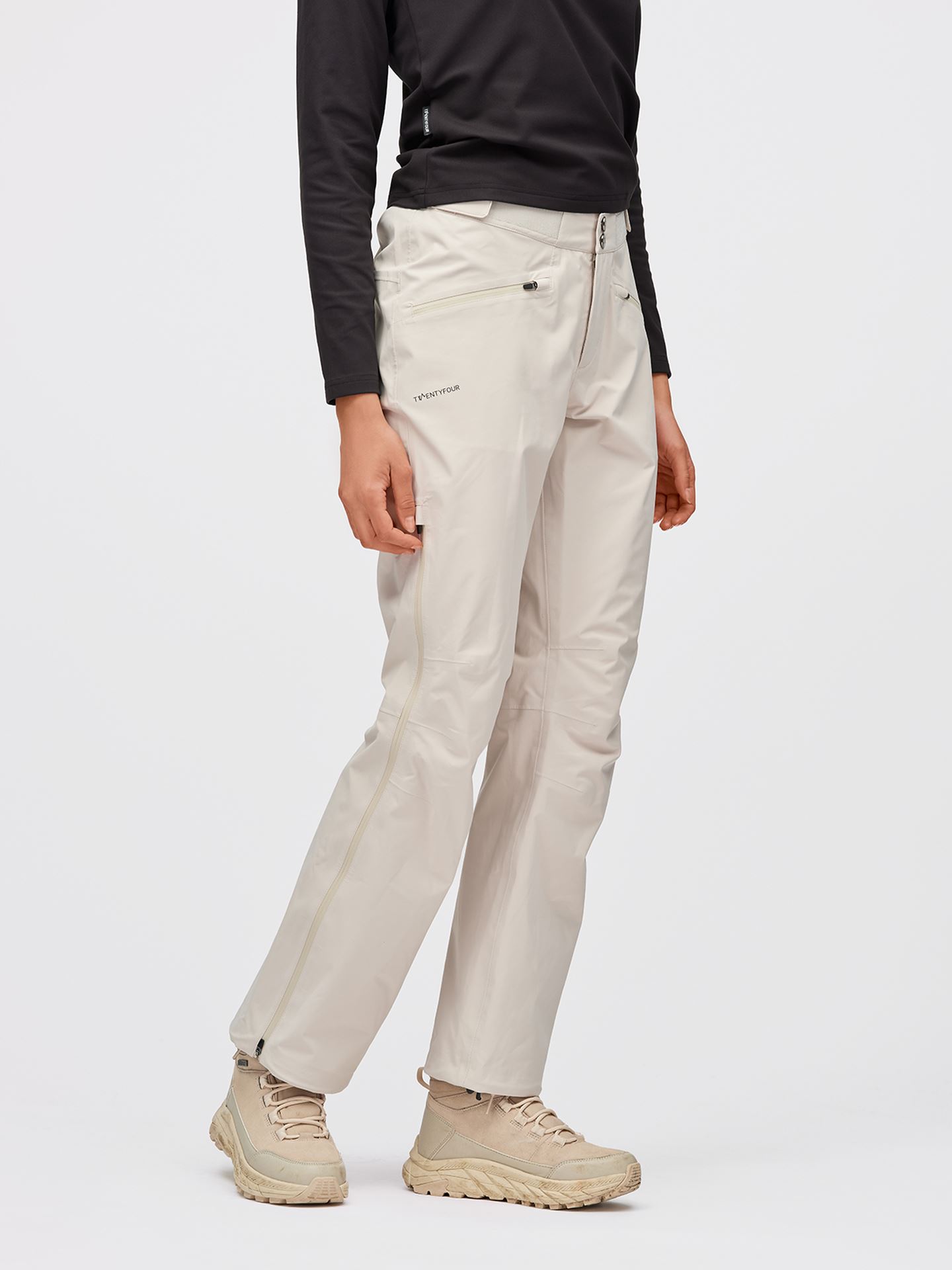 Twentyfour Venture 3L Skallbukse D Varm Grå