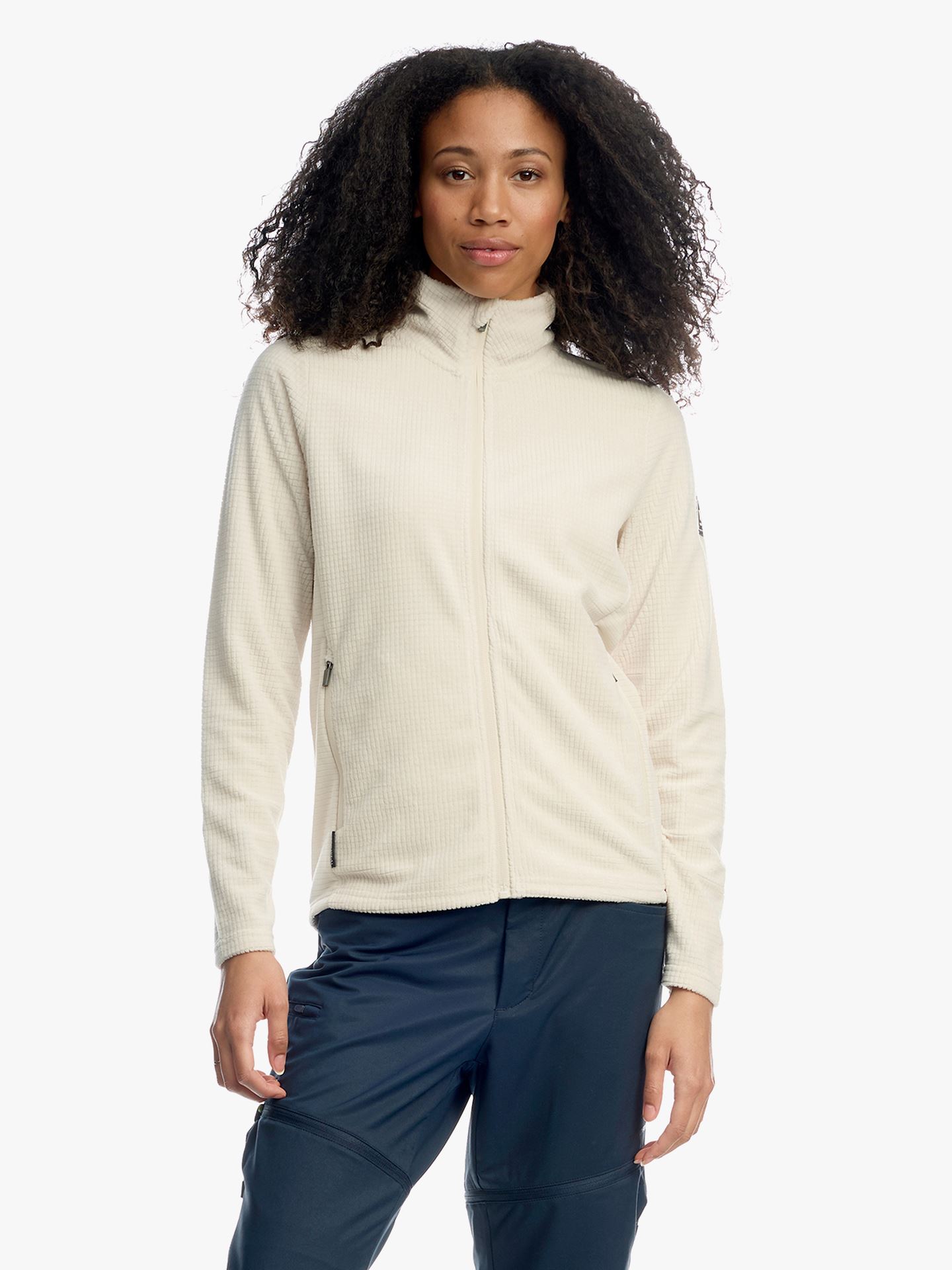 Twentyfour Venture Light Fleece LZ D Gråhvit