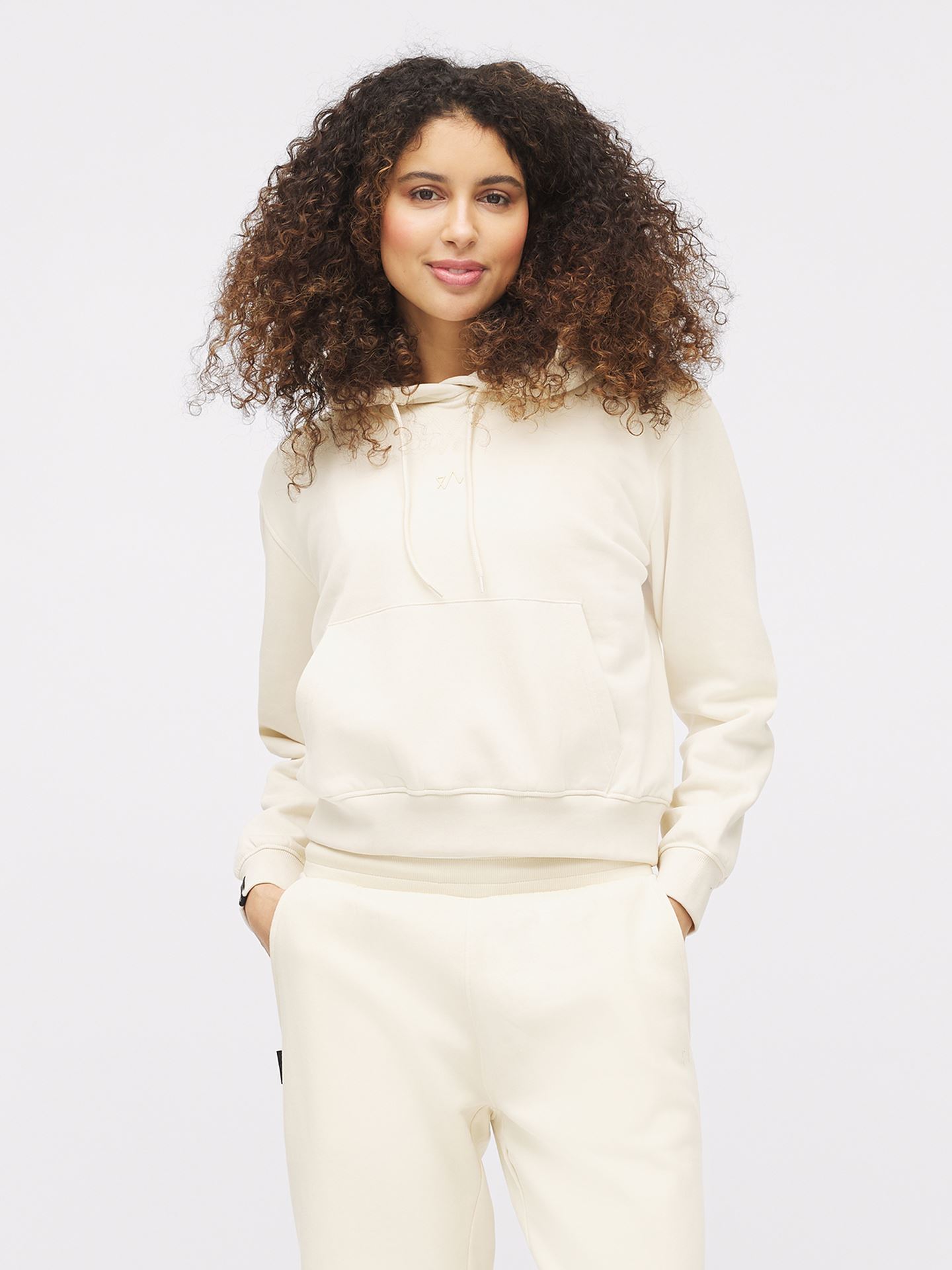 Twentyfour & Hoodie D Gråhvit