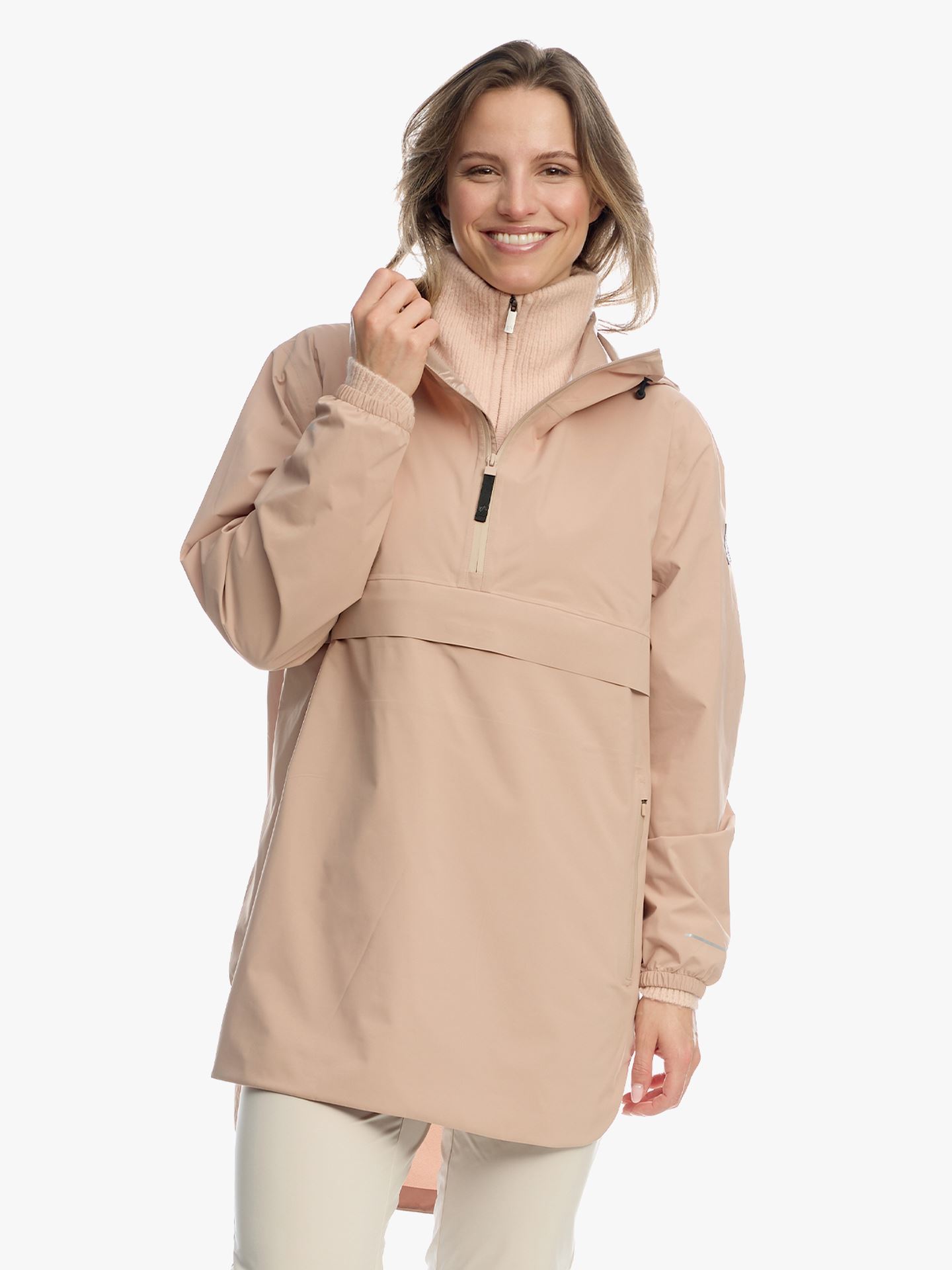 Twentyfour Mode Packable Anorak D Mørk Beige