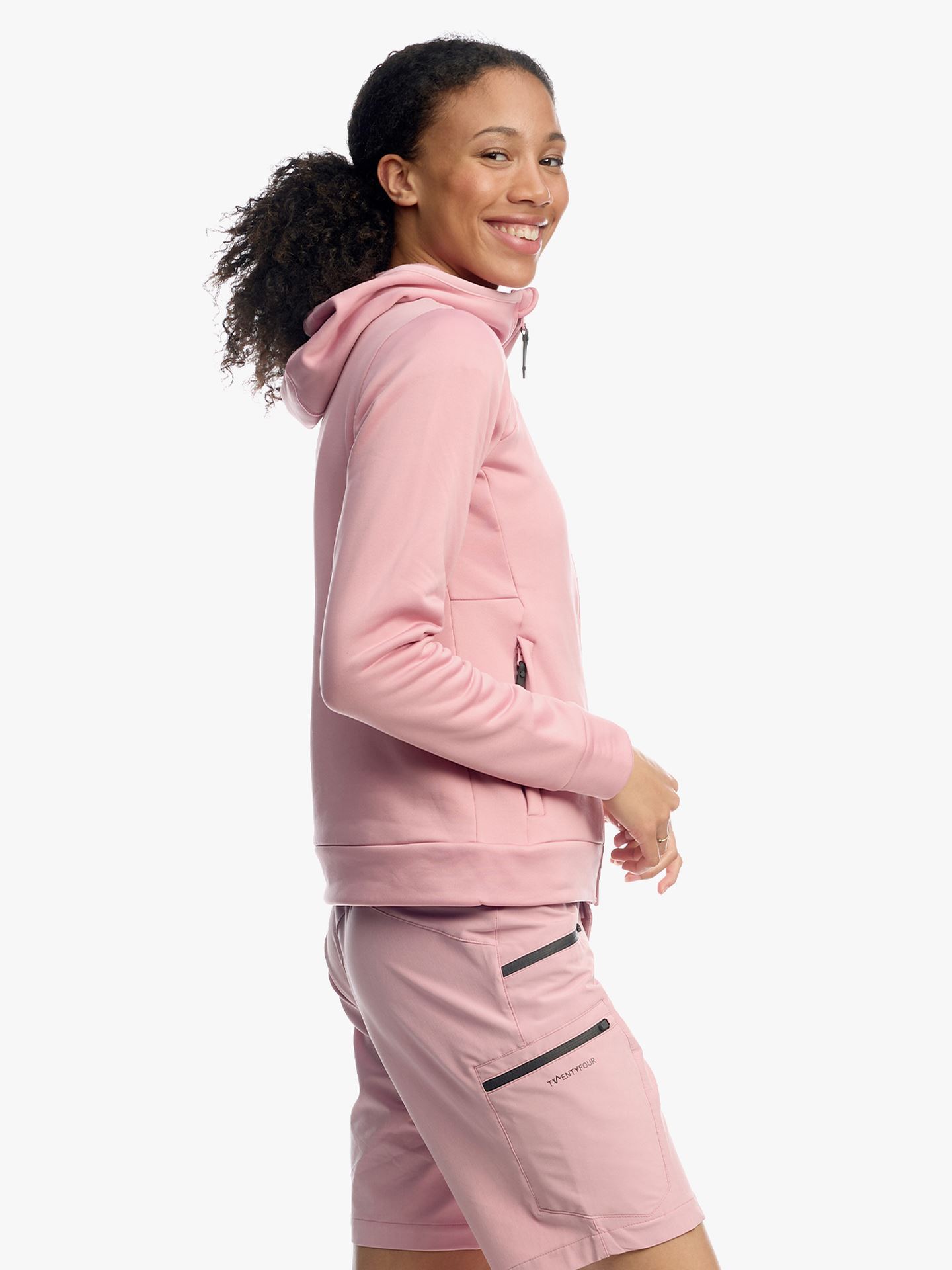 Twentyfour Venture Air Hoodie D Støvrosa