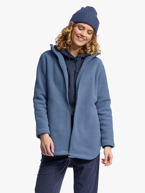 Twentyfour Mode Pile Jakke D Gråblå