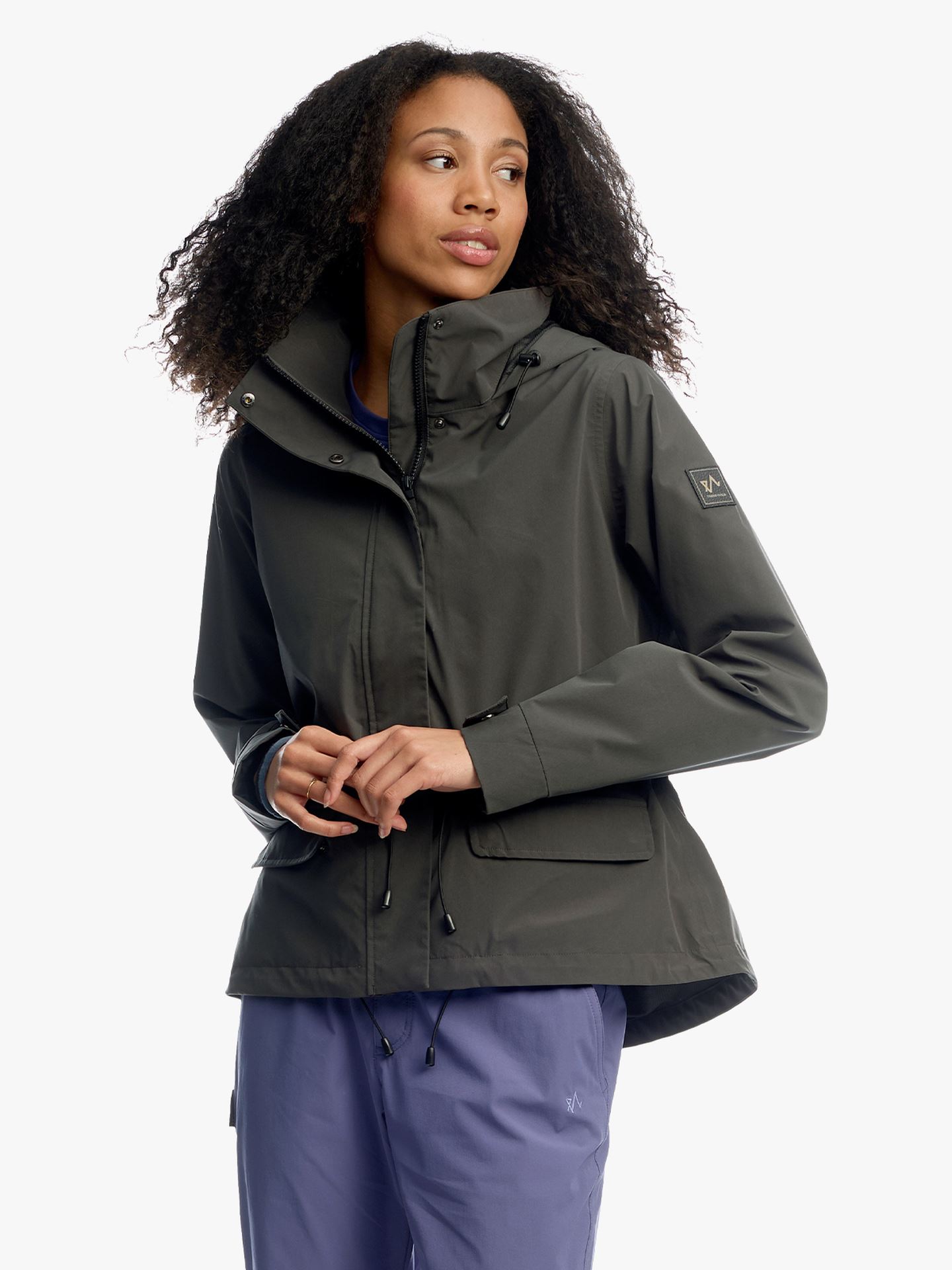 Twentyfour Mode Kaja Skalljakke D Antrasitt