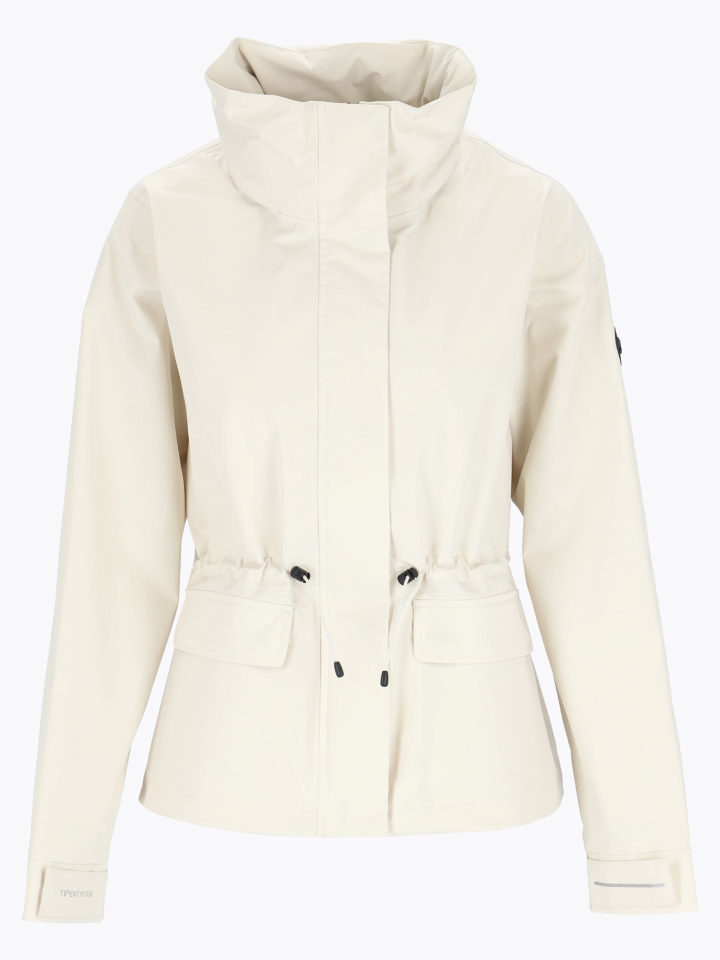 Twentyfour Mode Kaja Skalljakke D Gråhvit