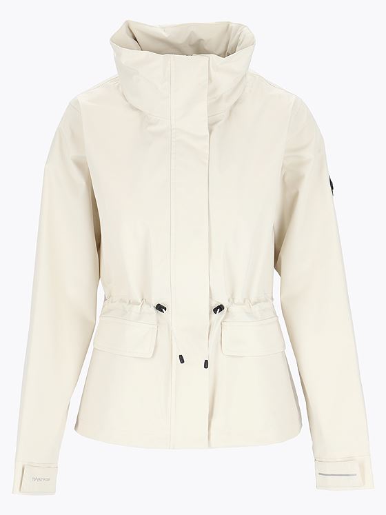 Twentyfour Mode Kaja Skalljakke D Gråhvit