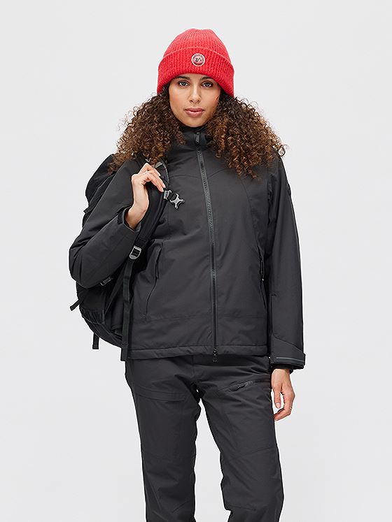 Twentyfour Aurora Warm Jakke D Sort