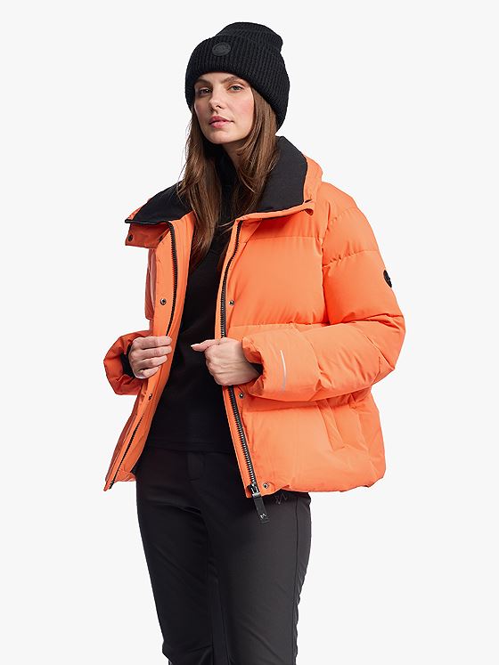Twentyfour Mode Mia Puffer D Neonrød
