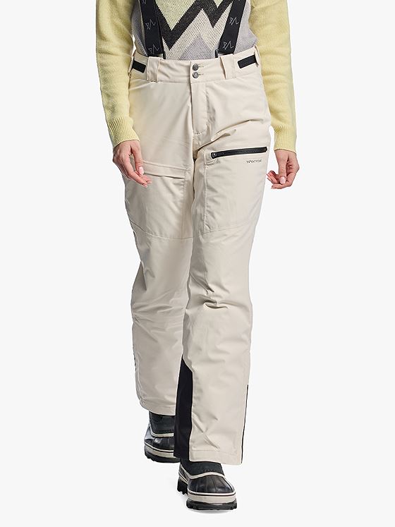 Twentyfour Aurora Vattert Bukse D Gråhvit