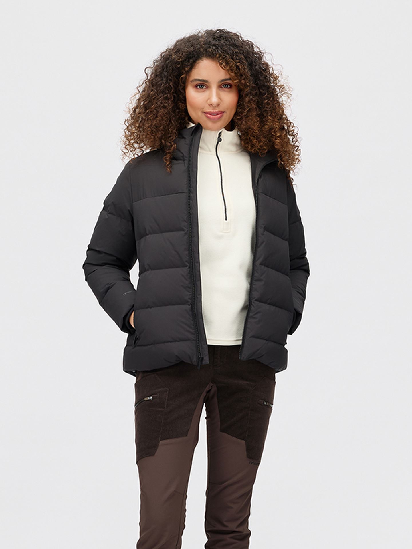 Twentyfour Aurora Dunjakke D Sort