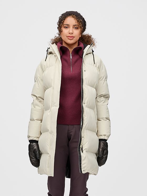 Twentyfour Mode Aria Parkas D Varm Grå