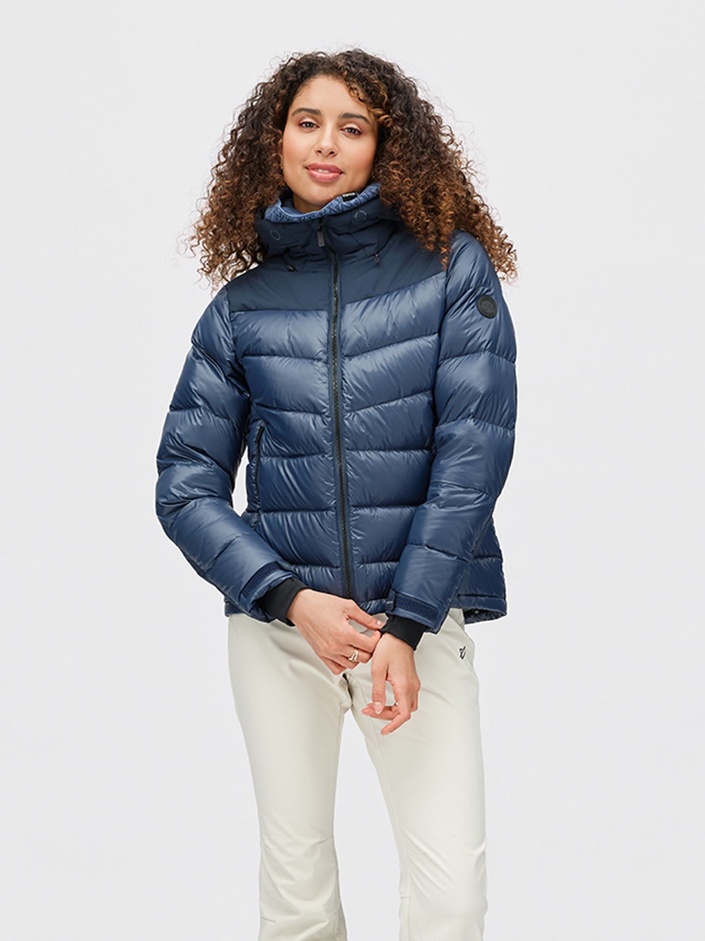 Twentyfour Aurora Warm Dunjakke D Marine