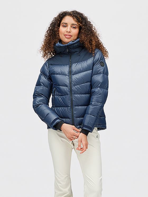 Twentyfour Aurora Warm Dunjakke D Marine