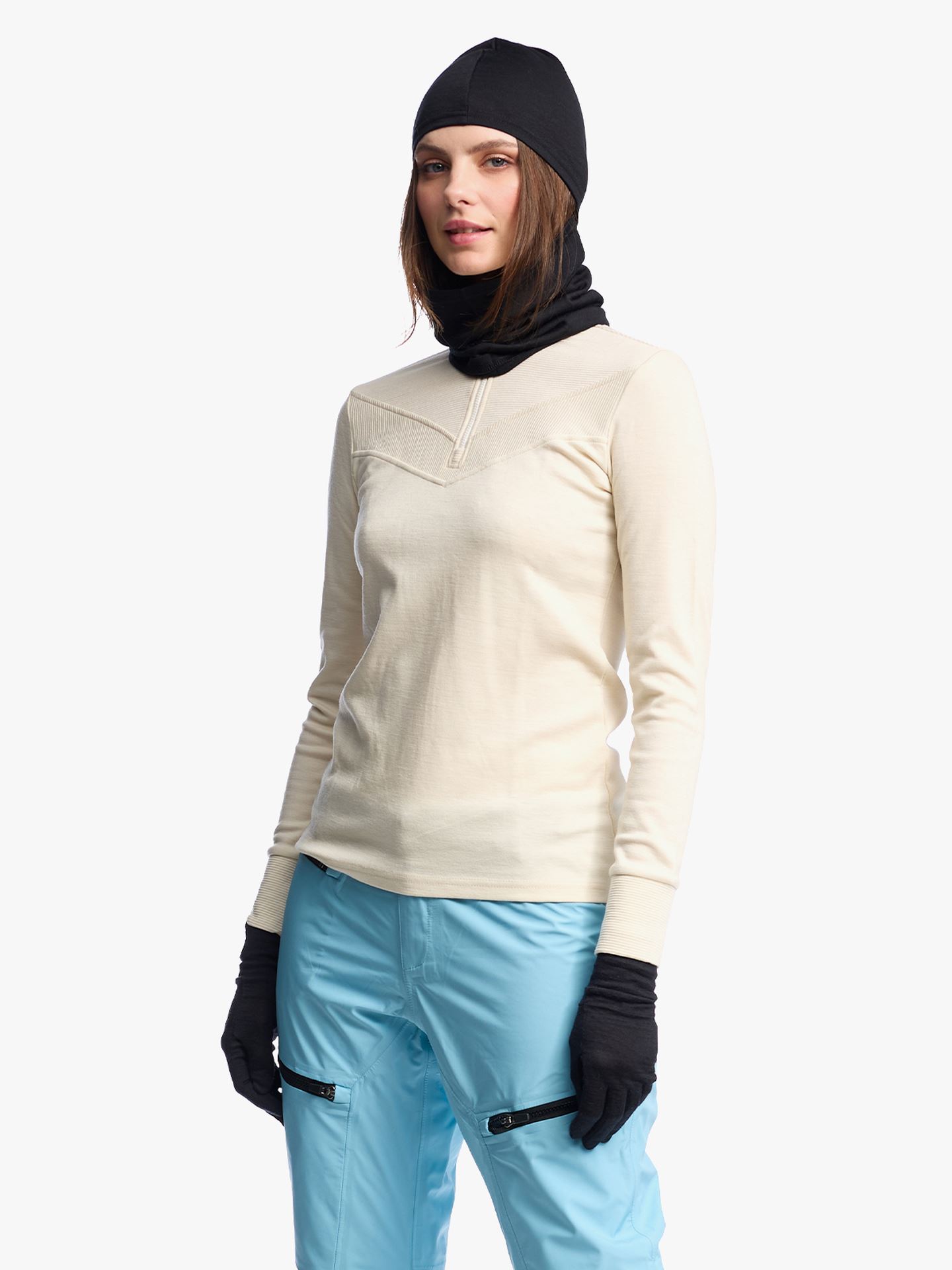 Twentyfour Aurora Oda Ull HZ D Gråhvit