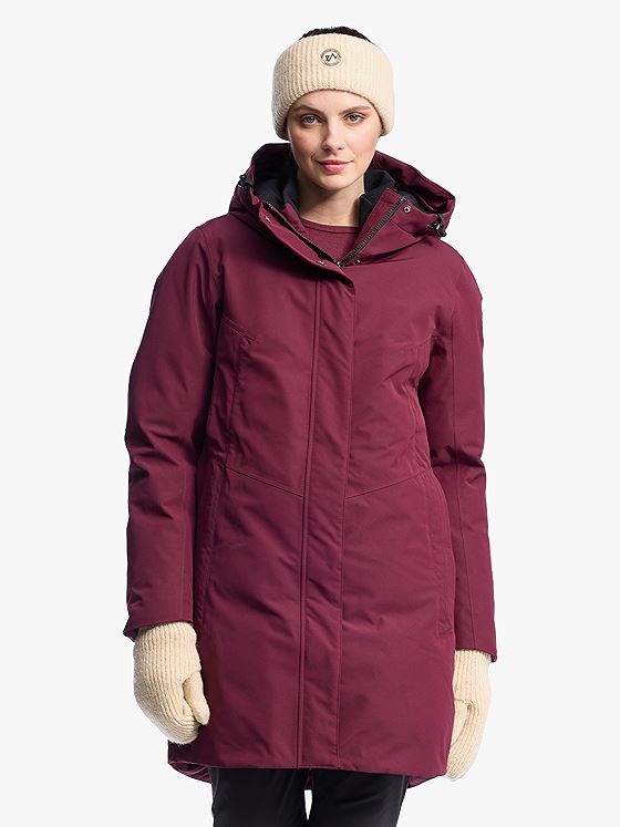 Twentyfour Aurora Warm Parkas D M Burgunder
