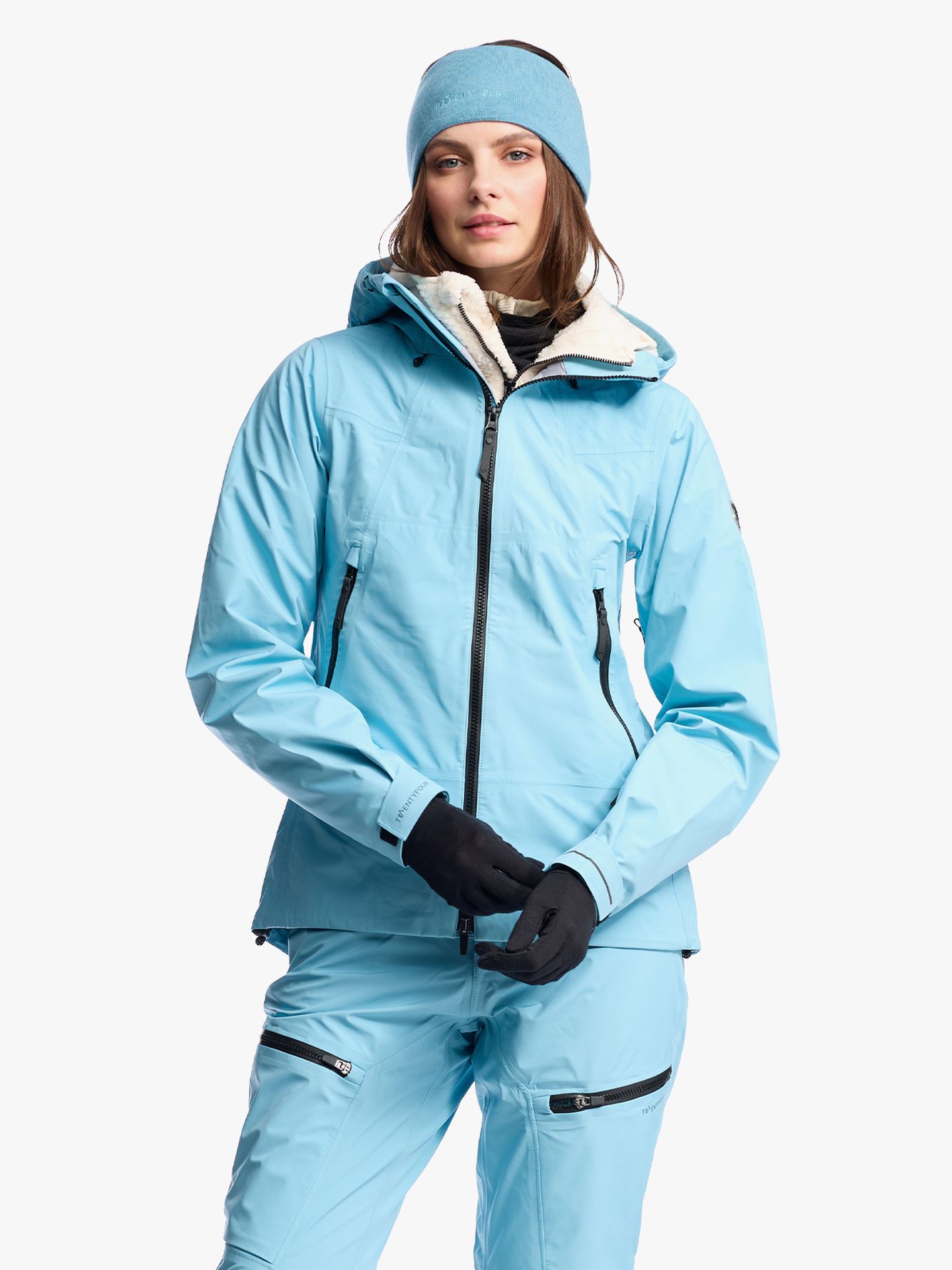 Twentyfour Aurora 3L Skalljakke D Retro Blå