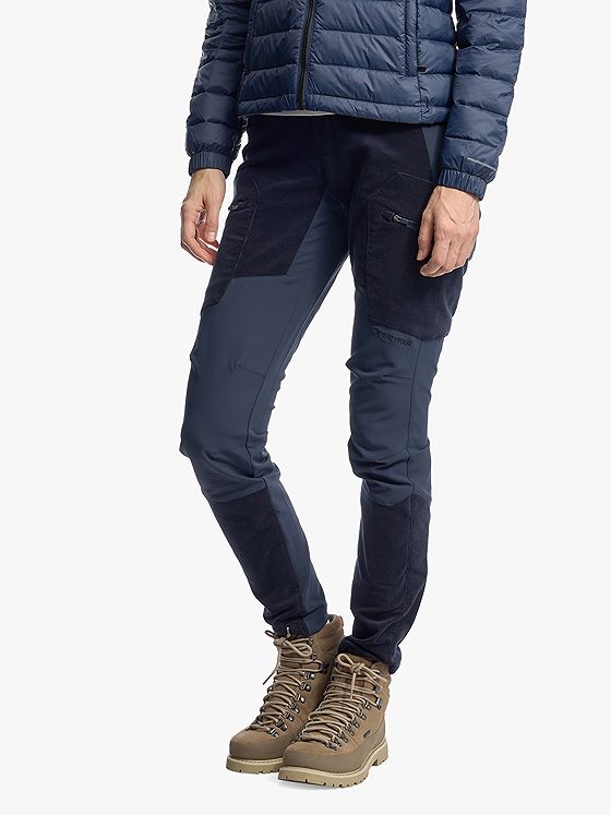 Twentyfour Aurora Shape Cordbukse D Marine