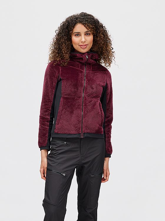 Twentyfour Aurora Air Fleece D M Burgunder
