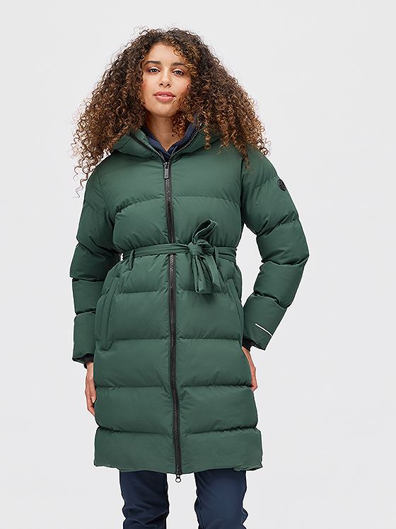 Twentyfour Mode Milla Parka D Dyp Grønn