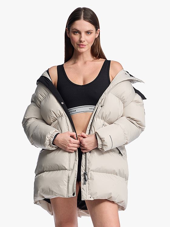 Twentyfour & Merino Sportstop D Sort