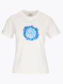 Twentyfour & IGO Flower T-skjorte D Hvit