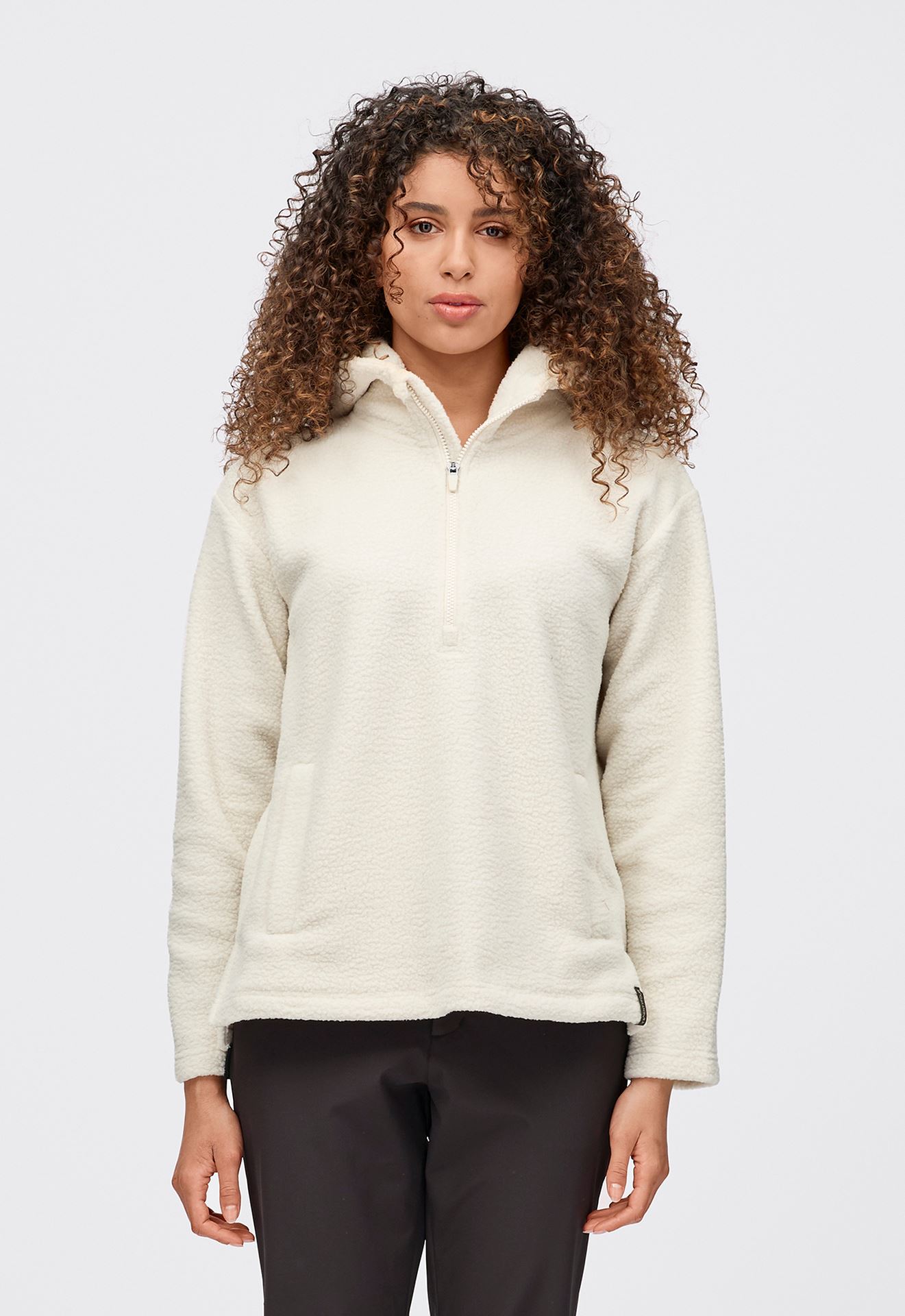 Twentyfour Mode Pile Hood HZ D Gråhvit