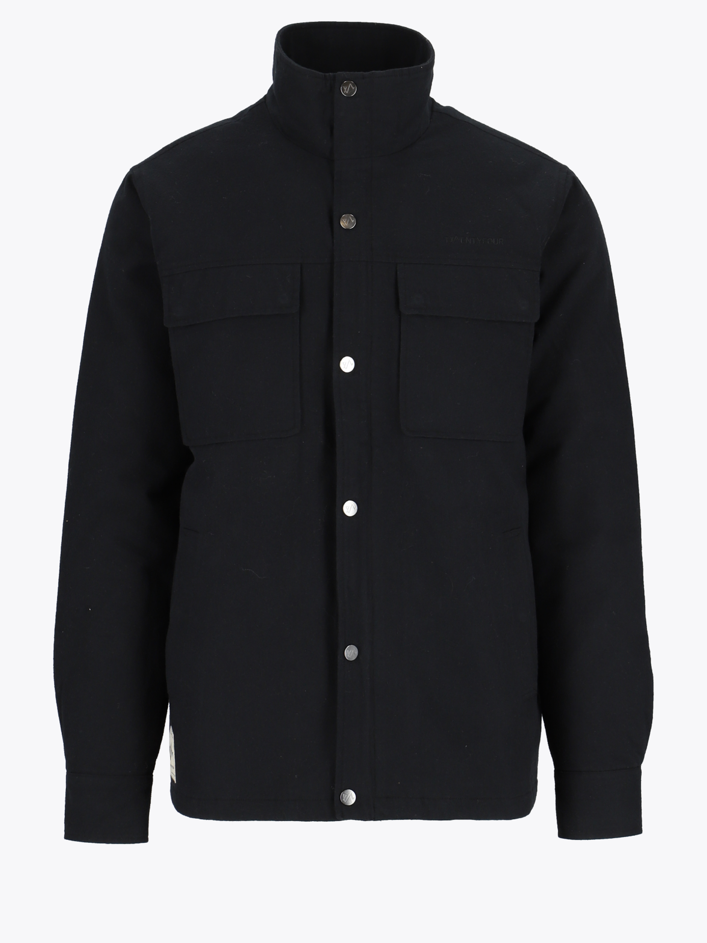 Twentyfour Finse Flannel Jakke H Skyggesort