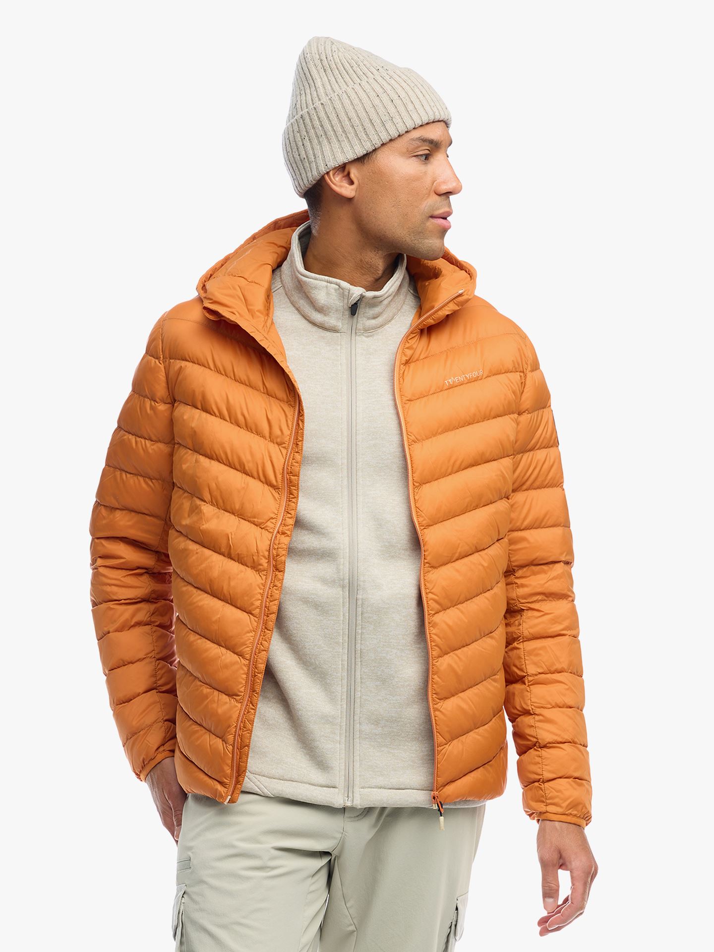 Twentyfour Finse SL Dunjakke H Rustorange